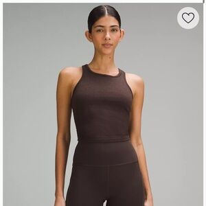 Ebb to Street Cropped Racerback Tank Top
Light Support, B/C Cup